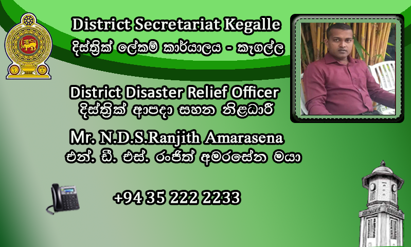district disaster relief officer